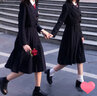 【JK制服官方】高质量版本春秋新款七宗罪 傲慢JK西装大小姐西服连衣裙护奶裙优等生日系长裙水手服套装 一套（送领结） M 实拍图