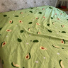 梦洁家纺 100%纯棉四件套全棉 水果系列床单被套床上用品 1.8米床 果绿  实拍图
