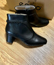 爱步（ECCO）【明星同款】靴子女 冬季保暖切尔西女靴粗跟皮靴 型塑290933 HL 黑色29093301001 37 实拍图