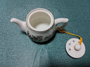 恒古（Heregur）青花陶瓷小号茶壶潮汕功夫茶具茶道配件茶器泡茶壶小容量家用单壶 雪景（200mL）小茶壶200ml 实拍图