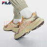 斐乐（FILA）蕨草鞋FERN女鞋运动鞋新款户外老爹鞋休闲鞋厚底 黄水泥/枫糖-CM 38 实拍图