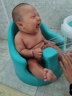 anbebe 安贝贝多功能宝宝餐椅便携式婴儿学坐椅儿童吃饭桌椅座椅沙发椅 蓝餐椅+固定带+礼包 实拍图