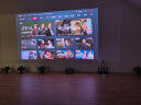 Vidda C1 海信纯三色激光 4K超高清投影仪家用投影机 便携电视卧室办公游戏智能100吋家庭影院自动对焦 实拍图