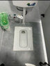 松鲸 陶瓷蹲便器套装带水箱套装厕所蹲坑便池防臭带存水弯卫生间家用 无弯【前后通用型】 实拍图