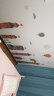 其乐 大型儿童房卧室卡通城堡装饰品墙贴纸幼儿园可爱建筑自粘贴墙纸贴画 MM8009+MM8010-4拼（选超大） 超大 实拍图
