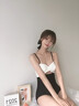 柯帛新款泳衣女韩国ins遮肚显瘦小胸聚拢游泳简约高雅可拆卸裙摆 黑白撞色 M码(86-98) 实拍图