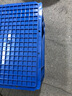 世库EU箱加厚塑料物流箱周转箱收纳整理储物箱EU塑料物流箱储物箱 400*300*230带盖蓝色 实拍图