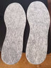法戈菲2双装冬季保暖鞋垫男羊毛毡加绒加厚舒适透气吸汗不闷脚可水洗 【压缩羊毛款】加厚保暖-白色2双装 42码 实拍图