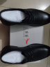 红蜻蜓（RED DRAGONFLY）舒适商务休闲时尚系带皮鞋男士正装德比婚鞋 WTA73761 黑色 40 晒单实拍图