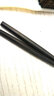 齐泉尖头合金筷家用套装日式筷子 日本料理寿司尖筷子 螺纹筷(22.2厘米)  5双 实拍图