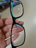 帕斯贝奇儿童硅胶眼镜框男女小学生超轻近视眼镜架有度数配远视散光防蓝光 大码16875黑绿（适合10-13岁） 单镜架 实拍图