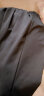 DGPZ休闲裤女高腰哈伦裤休闲长裤OL职业通勤西裤免烫抗皱YS2153 黑色九分裤 L(110-125斤） 实拍图