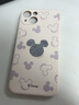 迪士尼（Disney） 适用于苹果手机壳液态硅胶镜头全包轻薄软壳防摔情侣米奇米妮卡通可爱时尚网红男女款保护套 迪士尼【魔方古董白】米奇-63912 iPhone13 实拍图