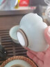 青澹汝窑拈花手禅缘茶漏手工功夫茶具天青色可 实拍图