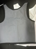 浪莎束胸les内衣女大胸显小塑胸帅t学生运动防震缩胸背心 灰色 XL 实拍图