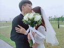 CRD克徕帝【现货闪发】倾世钻戒钻石戒指群镶闪耀克拉求婚结婚订婚 倾世豪华款【G0686F】 【臻选】共约39分 主石30分D-E色SI 实拍图