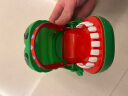 玩控 鳄鱼咬手玩具搞怪按牙齿玩具咬手指恐龙整蛊海盗桶解压儿童玩具 咬手鳄鱼（无声） 实拍图