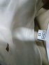 歌朴伟麂皮绒重磅短袖T恤男小领口夏季美式复古棉质情侣五分中袖上衣服 D79-米色 2XL（150-170） 晒单实拍图