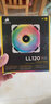 美商海盗船 (USCORSAIR) LL120 RGB 白色 3颗装 120mm风扇/带控制器/炫彩灯光/软件控制 实拍图