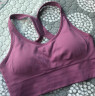 暴走的萝莉跑步瑜伽健身服美背防震文胸 LLWX02948 柔淡紫 XL 实拍图
