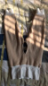 阮棉棉婴儿保暖内衣套装彩棉加绒秋冬高腰护肚宝宝分体两件套加厚打底 浅棕加绒 90cm(12-24个月) 晒单实拍图