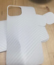 艺派 适用iPhone12背膜苹果12后膜iPhone12Pro背膜磨砂手机后盖贴膜Max半透明贴纸 苹果12/12pro【碳纤维后膜】8片装 实拍图