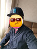 力嘶（RIOREX）帽子男平檐街头潮牌欧美风嘻哈帽平沿帽低调大头围hiphop帽 黑色 62cm（61-63cm） 实拍图