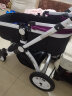 威可迪（Wikider） 婴儿推车婴儿车可坐可躺 双向高景观大轮避震新生儿童宝宝手推车 紫色 实拍图