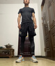 艾伦伯顿（Alen Botun）跑步服套装男秋季运动服骑行速干健身田径训练服篮球打底紧身裤 健身七件套【速干透气】 XL(145-160)斤 实拍图