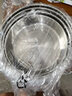 Momscook慕厨不锈钢盘子圆盘菜碟 家用菜盘做沙拉304不锈钢加厚多功能菜盆 三件套-内径24/26/ 28cm 实拍图