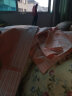 黄河口老粗布床单 纯棉粗布床单单件手工全棉加厚被单 全棉纯棉老粗布床单单件 阳光暖橙 一对枕套45x75cm 实拍图