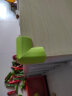 贝得力（BEIDELI）L型免贴防撞角婴儿童安全防护角桌角保护套加宽加厚草绿色配3M胶 实拍图