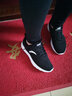 安踏运动鞋女鞋秋冬新款防水皮面跑步鞋休闲鞋百搭轻便软底减震小白鞋 【夏款-网面透气】黑/安踏白 37.5 (235mm) 实拍图