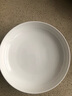 LICHEN景德镇骨瓷餐具米饭碗面碗纯白陶瓷汤碗多规格可选 8英寸深盘 实拍图