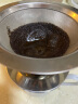 勒顿（LAPUTA） 咖啡过滤网金属漏斗双层不锈钢过滤杯器 免滤纸手冲咖啡壶 1-2人份 带托 实拍图
