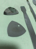 HANDSKIT金属撬棒苹果安卓手机拆机撬片平板IPAD笔记本电脑工具维修套装 碳素纤维防静电撬棒（5件套） 实拍图