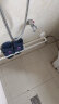 太力浴室拖鞋架免打孔置物架门后卫生间收纳挂架壁挂沥水 双人款1个 实拍图