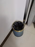 帝梵高颜值客厅垃圾桶家用厨房卫生间厕所酒店办公室高级轻奢卫生桶 10L普鲁士蓝金圈 10L 实拍图