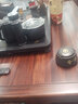 树彬乌金石全自动上水功夫茶具套装家用一体茶盘茶海客厅办公室茶艺会 福禄长久乌金石紫砂套装配双桶 实拍图