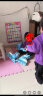 迪士尼（Disney）轮滑鞋儿童初学者溜冰鞋女童男旱冰鞋全套装3-12岁滑轮鞋生日礼物 【硬壳防护】青冰雪8闪套装 M （平时鞋码27-31码） 实拍图