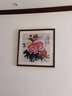 紫腾随轩白菜装饰画餐厅挂画新中式客厅沙发背景墙画饭厅墙面壁画 百财 50*50cm红木色实木框 实拍图