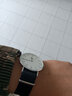 丹尼尔惠灵顿（DanielWellington）dw手表男简约时尚瑞典男士手表石英欧美腕表送男友送父亲节日礼物 银色边尼龙白盘DW258-40MM 实拍图