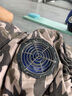 鸿赫空调服男装制冷带风扇的衣服夏季户外防暑充电工作服劳保工人工地 20万【可做充电宝】4风扇任选2件 2XL /180 实拍图