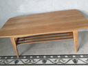 中柯实木茶几樱桃木北欧客厅简约双层白橡木咖啡桌日式小户型桌子边几 【橡木】105cm实木原木色 实拍图