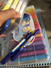 得力（deli）油画棒蜡笔儿童安全不脏手幼儿园专用炫彩棒diy画24色48色可水洗画画笔彩笔旋转腊笔油画棒套装 36色炫彩棒-【追星鼠系列】 实拍图