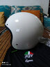 AGV X70头盔摩托车机车复古男女骑行3/4盔四季通用电动车安全帽 WHITE XL（适合60-62头围） 实拍图