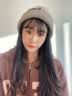 简时行毛线帽子女秋冬韩版百搭潮炸街防风冷帽户外骑行保暖双面戴针织帽 双面戴毛线帽-紫色 均码 实拍图