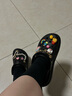 CROCS卡骆驰檀健次同款经典泡芙洞洞鞋轻便舒适男女同款花园鞋|207521 白色-100(含智必星) 40 (250mm) 实拍图
