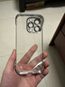 弘卓 【配钢化膜】适用苹果14pro手机壳iphone14pro手机壳电镀无边框透明散热防摔简约男女款 暗紫色 实拍图