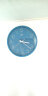 康巴丝（Compas）挂钟创意钟表客厅现代简约时钟 卧室石英钟表挂墙C2899 深蓝色 实拍图
